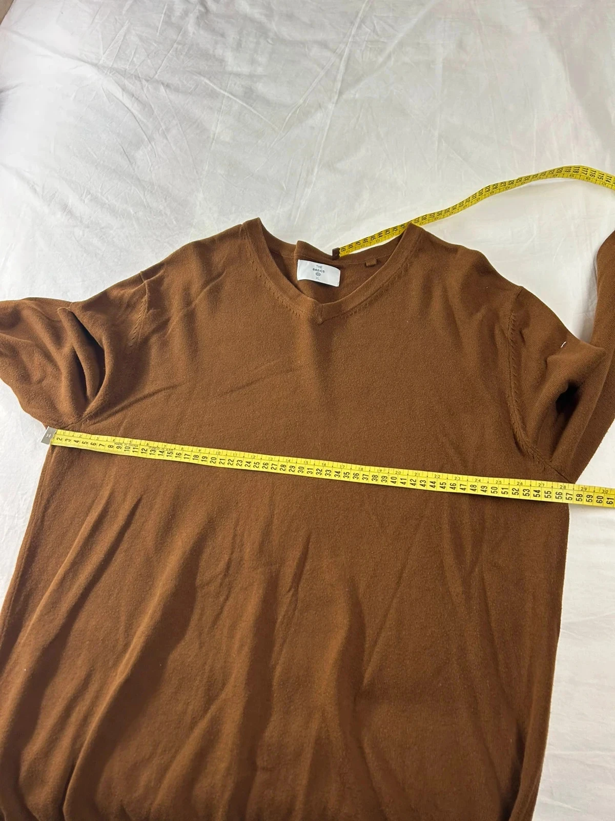 The Basics bruine V-hals trui – photo 7